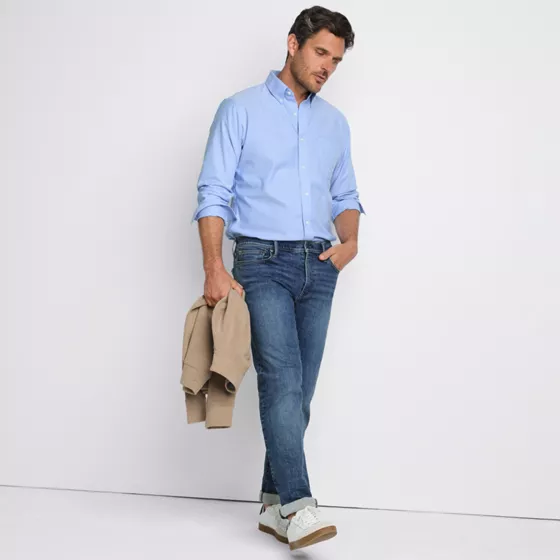 Men's Slim Fit Stretch Jeans - primary