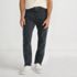 Men's Stretch Straight Fit Jean Washed Black, Front