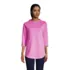 Women's Serious Sweats 3/4 Sleeve Funnel Neck Top, Front