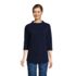 Women's Serious Sweats 3/4 Sleeve Funnel Neck Top, Front