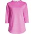 Women's Serious Sweats 3/4 Sleeve Funnel Neck Top, Front
