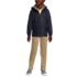 School Uniform Kamehameha Kids Fleece Lined Rain Jacket, Front