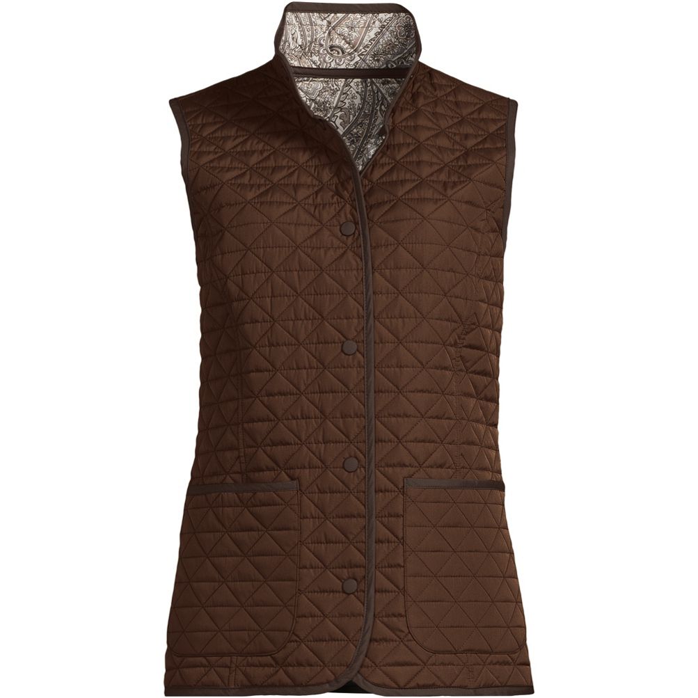 Lands end primaloft vest sale