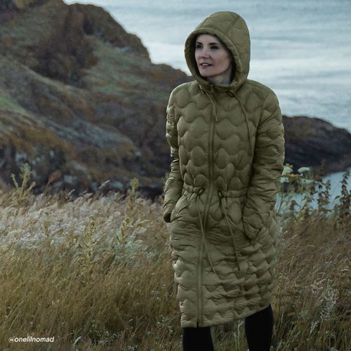 Women's Packable Ultra Light Down Coat with Hood | Lands' End