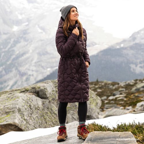 Lands end long hot sale puffer coat