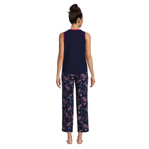 Pyjama 2 Pièces en Coton Stretch, Femme Stature Standard image number 1