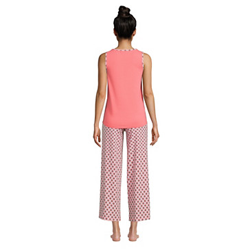 Pyjama 2 Pièces en Coton Stretch, Femme Stature Standard image number 1