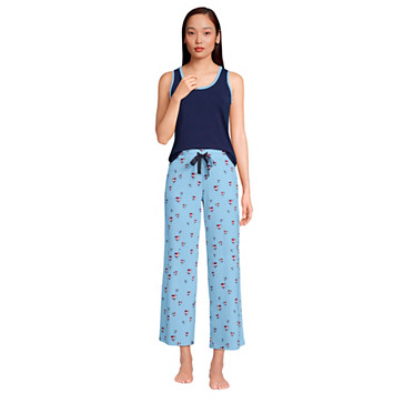 Pyjama 2 Pièces en Coton Stretch, Femme Stature Standard image number 0