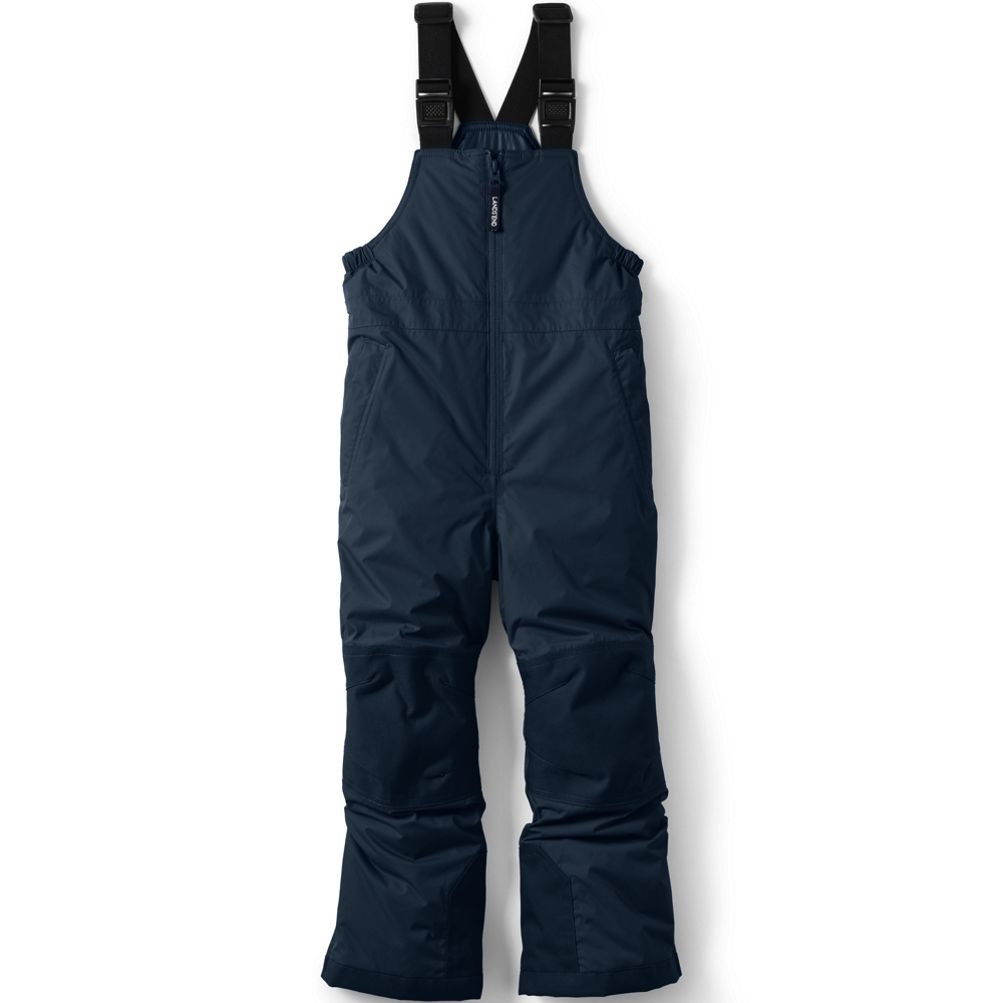 Lands' End Men's Expedition Waterproof Insulated Snow Bib - Radiant Navy