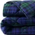Comfy Super Soft Cotton Flannel Yarn-Dyed Comforter - 5oz, alternative image