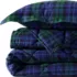 Comfy Super Soft Cotton Flannel Yarn-Dyed Comforter - 5oz, Front