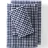 Comfy Super Soft Cotton Flannel Plaid Bed Sheet Set - 5oz, Front