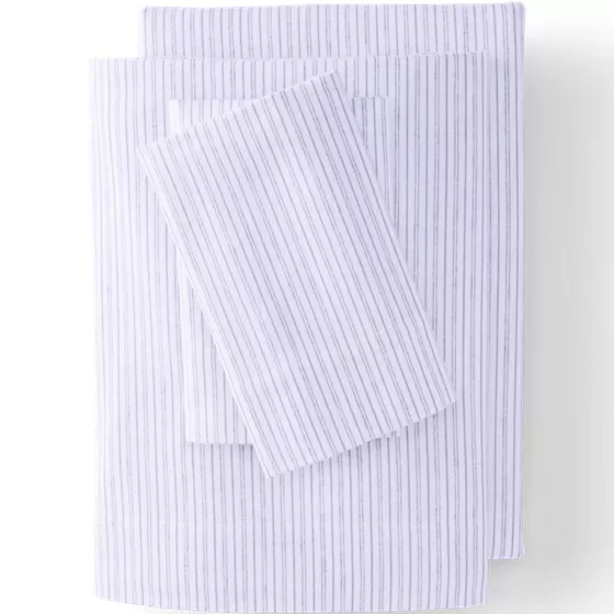 Comfy Super Soft Cotton Flannel Plaid Bed Sheet Set - 5oz - primary