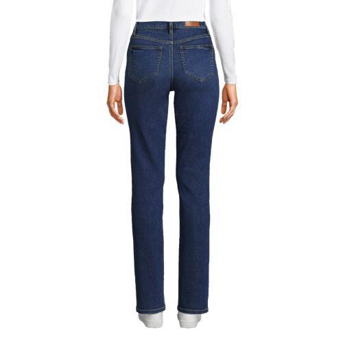 Women's High Rise Straight Leg Jeans - image 4
