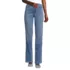 Women's Recover High Rise Straight Leg Blue Jeans, Front