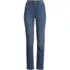 Women's Recover High Rise Straight Leg Blue Jeans, Front