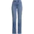 Women's Recover High Rise Straight Leg Blue Jeans, Front