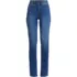 Women's Recover High Rise Straight Leg Blue Jeans, Front