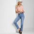 Women's Recover High Rise Straight Leg Blue Jeans, alternative image