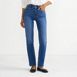 Women's Recover High Rise Straight Leg Blue Jeans, Front