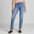 Women's Recover High Rise Straight Leg Blue Jeans, Front