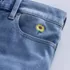 Women's Recover High Rise Straight Leg Blue Jeans, alternative image