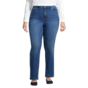 Women's Recover High Rise Straight Leg Blue Jeans