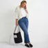 Women's Plus Size Recover High Rise Straight Leg Blue Jeans, alternative image