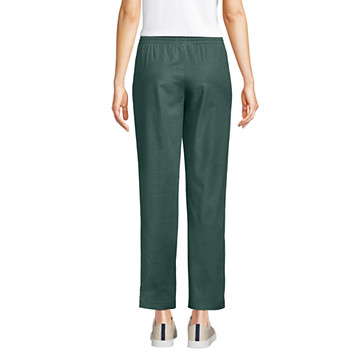Pantalon en Coton Lyocell Stretch Taille Mi-Haute Elastiquée, Femme Stature Standard image number 2