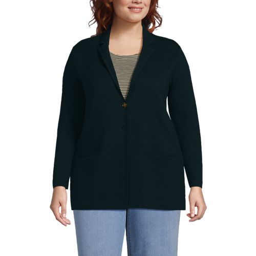 Lands end hot sale plus sweaters