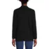 Women's Fine Gauge Cotton Button Front Blazer Sweater, Back
