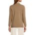 Women's Petite Fine Gauge Cotton Button Front Blazer Sweater, Back