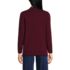 Women's Fine Gauge Cotton Button Front Blazer Sweater, Back