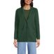 Women's Fine Gauge Cotton Button Front Blazer Sweater, Front