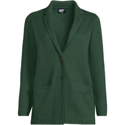 Women's Fine Gauge Blazer Sweater - primary