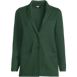 Women's Fine Gauge Cotton Button Front Blazer Sweater, Front