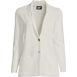 Women's Plus Size Fine Gauge Cotton Button Front Blazer Sweater, Front