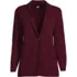 Women's Fine Gauge Cotton Button Front Blazer Sweater, Front