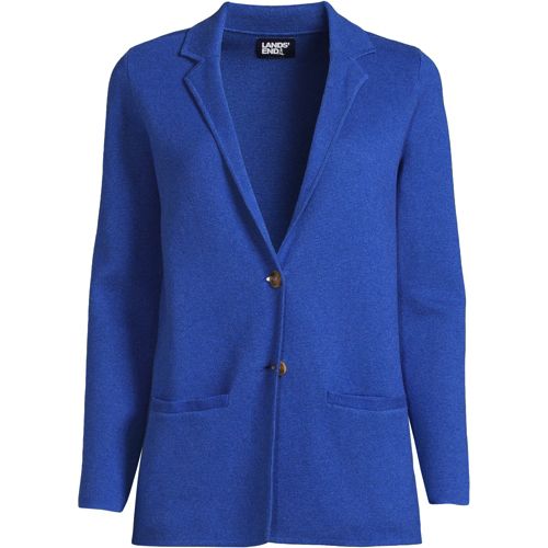 Lands end 2024 blue blazer