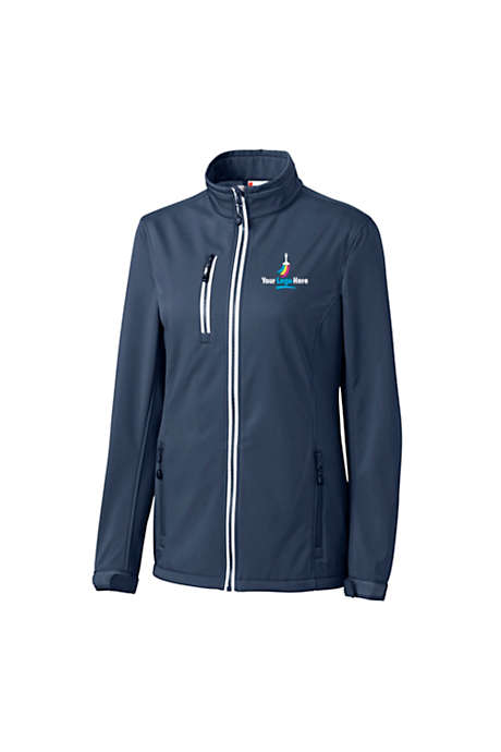 CLIQUE Women's Plus Telemark Embroidered Soft Shell Jacket