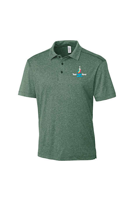 CLIQUE by Cutter & Buck Men's Big Charge Embroidered Active Polo Shirt