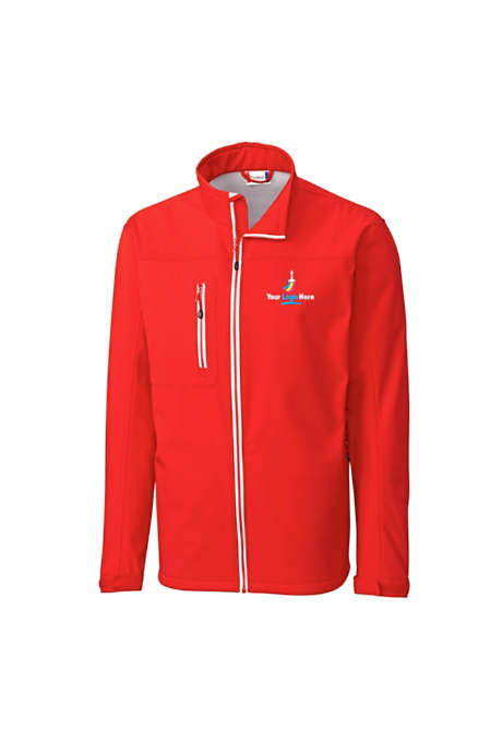 CLIQUE by Cutter & Buck Men's Extra Big Telemark Soft Shell Jacket
