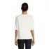 Women's Lapped Shoulder Knit Top, Back