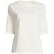 Women's Lapped Shoulder Knit Top, Front