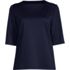 Women's Lapped Shoulder Knit Top, Front