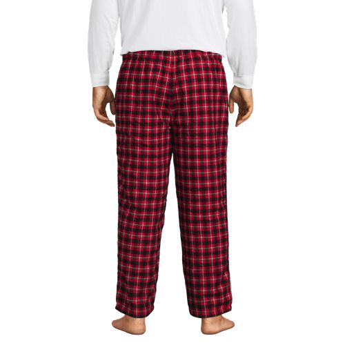 Sherpa Lined Pajama Pants Lands End