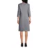 Women's Plus Size 3/4 Sleeve Tailored Dress, Back