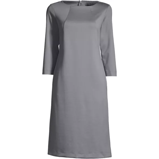Women's 3/4 Sleeve Tailored Dress - primary