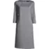 Women's Plus Size 3/4 Sleeve Tailored Dress, Front