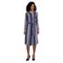 Women's Tall Midi Belted Shirt Dress, Front